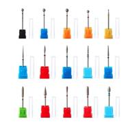 10Pc Diamond Nail Drill Bit, 3/32 Inch Electric Nail File Burr