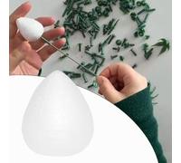 10pc foam flower heart pack for imaginative DIY projects featuring water drop effects, suitable for decorative use (2.5cm)
