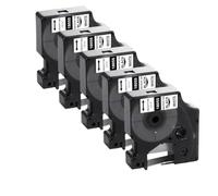 10PC Heat Shrink Tubes 18051 18052 18053 18054 18055 18056 18057 18058 Compatible With 4200(5PK Black on White)