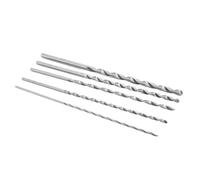 10PC HSS Drill Bits 2.5/3.5/4.5/5.5/6.5mm Extra Long Twist Metal 160/200/250/300mm Hole Plastic Wood Opener Bit for Demolition(200mm,6.5mm)
