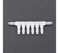 10PC Inkjet Printers Spare Parts Ink Tube Connector 4 6 8Way Hose PIPI DTF Printer White Circulation(6 Ways for 4x3mm)