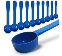 10pc Kit, RE-GEN 15ml Reusable Long Handle Plastic Measuring Spoon Scoops Dosing Spoons | Ideal for Liquids, Powders, Granules, Home, Kitchen, Catering, Healthcare, Fitness