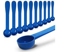 10pc Kit, RE-GEN 5ml Reusable Long Handle Plastic Measuring Spoon Scoops Dosing Spoons | Ideal for Liquids, Powders, Granules, Home, Kitchen, Catering, Healthcare, Fitness