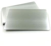 10pc Laser Gift Card 304 Stainless Steel Thick 1mm Metal Business Cards Blanks Card For Customer Laser Engraving DIY Gift Cards (Color : Thick 1mm 10pcs, Size : 8.5x5.4cm)