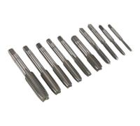 10pc Metric Tap Set - M3 to M12 - TUNGSTEN Socket Threading / Tapping Bit Kit