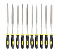 10pc Needle File Set Hardened Steel Precision Small Metal JEWELLRY Hand Craft