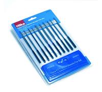 Hilka Tools Needle File Set 10PC Soft Grip