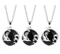 10pc Quartz Tiger Eye Gem Stone dolphin Pendants Prism Magic -Sodalite