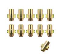 10Pc Replacement C Blade for Locking Wheel Compatible with Virtually Most Wheel Nut Universal Nut Removal Tool Kit Rim Lock Dismantling Tool Blade Set