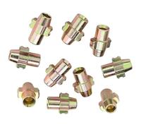 10Pc Replacement C Blade for Locking Wheel Nut Removal Remover Tool Kit Compatible with Virtually Most Wheel Nut Universal Rim Lock Tool Blade Set