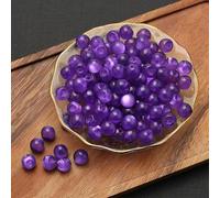 10PC Retro Pearl Buttons Mushroom Imitation Jade Bead Buttons for DIY Cheongsam Clothing Dress Garment Sewing Crafts Accessories-purple-11.5mm 10pcs