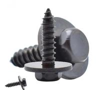 10Pc Screw Hex Washer Head For BMW 5mm License Plate Screws Auto Fastener | Self Drilling Tapping Easily adjust camber angle to improve handling reduce uneven tire wear