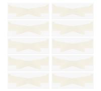 10Pc Tightening Bands Clear Face Skin Tape AntiAging Secure Adhesive Elastic Neck Plaster For Active Lifestyles Invisible Face Firming Strips