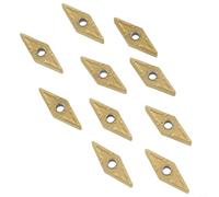 10pc VNMG332-MA Indexable Carbide Turning Inserts VNMG160408-MA Gold Standard Size for -Finishing and Finishing For CNC Lathe Machining, Strong Grip, High Wear