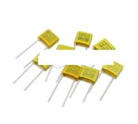 10PC X2 capacitor 275VAC 0.1uf 0.001uf 0.0022uf 0.0047uf 0.01uf 0.033uf 0.022uf 0.047uf 0.068uf 0.1uf 0.15uf 1uf 0.68UF MQXFCZUX(1UF P27.5)