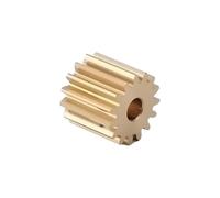 10PCS 0.3 Modulus 8/9/10/11/12/13/14/15/16/17/18/19/20/21/22/23 Teeth Copper Gears Cnc Small Modulus Spur Gears(1.98mm,15 teeth 4mm thick)