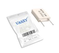 10PCS 0.33R 0.33 Ohm 5W BPR56 Non-Inductive Resistor Cement Ceramic Resistor 5% Vertical 10mm Lead Space