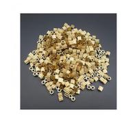 10Pcs 0.4M Brass Gear Spur Pinion Mechanical Bore Hole Aperture 2mm 1.98mm 1.48mm 1.5mm 8/9/10/11/12/13/14/15/16/17/18 Teeth(1.48mm,16 Teeth)