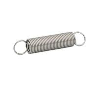 10Pcs 0.5-0.6mm SS O-Hook Spring 3-6mm OD 15-80mm(65mm(L),4mm(OD),0.5mm)