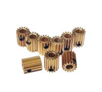 10pcs 0.5M 12/13/14/15/16/17 teeth 0.5mod rack spur gear precision copper steel pinion 3mm 4mm(4mm,14 Teeth-thick 10mm)
