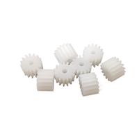 10pcs 0.5M 13 Teeth Plastic Small Gear 0.5 Module 13T Gear 2mm 2.5mm Tight Fit 132A 132.5A Pinion DIY Toy Motor Gear motor transmission(2mm bore)(2mm bore)
