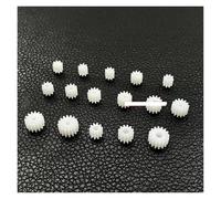 10pcs 0.5M Gear Teeth Car electronic starter Gear Dia Transmission RC Toy Worm Gear 10T-2MM