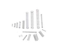 10Pcs 0.5mm 304 Stainless Steel Spiral Return Micro Small Compression Spring OD 4/5/6/7/8/9/10/11mm Length 30mm-50mm(35mm,4mm)
