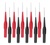 10Pcs 0.7mm Test Probe Pins - Wire Piercing Probe Insulation Back Probes - Plug Cable Test Probes - Non Destructive Stainless Steel Pins - suitable for Power Probe and Multimeter Probes