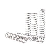 10pcs 0.8mm Stainless Steel Micro Small Compression Spring Wire Dia OD 5 6 7mm Length 10mm To 50mm(30mm,7mm-0.8mm)