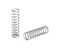 10pcs 0.9mm Spring Steel Compression Springs 65Mn Wire High Elasticity Wear Mechanical Parts Automotive Appliance Component Length(50mm, 10mm, 20mm, 15mm)(10mm,5mm)