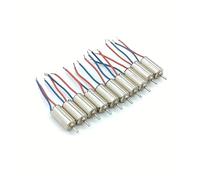 10PCS 0408 4mm*8mm Coreless Motor DC 3V 3.7V 58000RPM high Speed Tiny Hollow Cup Engine DIY Hobby