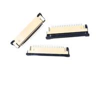 10PCS 1.0mm Pitch FFC FPC Connector 4/6/8/9/10/12/14/16/18/20/22/24/26/30 Pin Top Contact Right Angle SMD SMT Zif(10Pcs 30Pin)