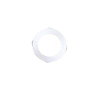 10pcs 1/2" White Silicone Gasket 18.4 * 13 * 3.6mm Leak-proof O-ring With Small Ears For 1/2 "female Thread Connector