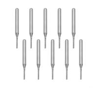 10pcs 1.2mm Carbide End Mill Drill Bits for PCB CNC Engraving 1/8" Shank