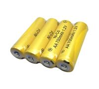 10Pcs 1.2V AA Rechargeable Battery AA 700mAh Rechargeable NiCd Batteries AA Battery Rechargeable Cycle For Electric Toy Camera