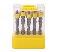 10PCS 1/4in Magnetic Screwdriver Bit, Double End Hex Shank Cross Head Alloy Steel Screwdriver Bit with High Torque Design, for Hand Drill Electric Screwdriver and