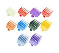 10Pcs 1.5mm-25mm Hair Clipper Guards Barber Accessories Professional Trimmer Attachment Limit Combs Replacement Guards Set Tools