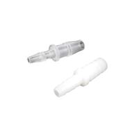 10pcs 1.6-6mm Reducing Straight Connector Aquarium Oxygen Pipe Plastic Adapter Fish Tank Elastic Aeration Hose Connectors(1.6-2.4)