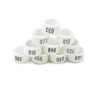 10Pcs 1.6 cm Chicken, Duck, and Goose Foot Rings, Poultry Identification Rings, Bird Feeding Equipment, Animal Management tools