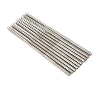 10pcs 1.8mm Chucking Reamer, Machine Reamer Reamer, Fully Ground Round Shank High Speed Steel Machine Reamers Non-Coated for Straight Shank Machines Cutting Tool