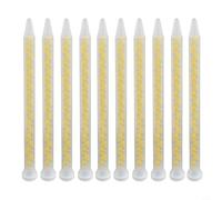 10PCS 10-18 Mixing Nozzle For AB Glue With Light Square Bayonet Connection And Screw Lock For Reliable Flow Control(B)