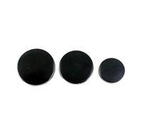 10Pcs 10-25mm Metal Snap Buttons Press Stud Fasteners for Bag Jacket Craft,Black,18mm