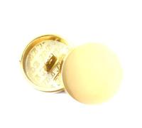 10Pcs 10-28mm Metal Decorative Buttons Round Flat Mushroom for Coat Jacket Dress,B Matte Gold,18mm