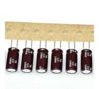 (10PCS) 1000UF 25V aluminum electrolytic capacitor 25v1000uf 10 * 20mm 105 degrees Capacitance Meters