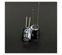 10Pcs/100Pcs 1000uF 25V 10x16mm Wide Temperature Range 25V1000uF Aluminum Electrolytic Capacitor MQXFCZUX(100Pcs)