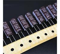 10Pcs/100Pcs 100uF 80V100uf 10x25mm Low Impedance Long Life 80V100uF Replace 100uF 63V Capacitor(10Pcs)
