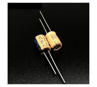 10pcs/100pcs 10uF 50V10uf 8x11mm Orange 50V10uF Audio Capacitor electronic components Aluminum Electrolytic Capacitor AUOQKQUT(10pcs)
