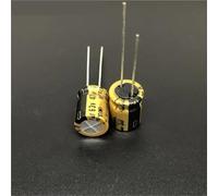 10Pcs/100Pcs 47uF 63V (fine Gold) 10x12.5mm 63V47uF High Grade HIFI Audio Capacitor(10Pcs)