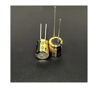 10Pcs/100Pcs 47uF 63V Series (fine gold) 10x12.5mm 63V47uF High Grade HIFI Audio Capacitor BIANMTSW(100Pcs)