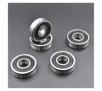 10pcs 100pcs 608 606 607 609 625 626 627 628 2RS DDU Bearings Bore 5mm 6mm 7mm 8mm 9mm Roller Skate Skateboard Wheel Bearing IDGTTLDF(625 2RS Premium,10Pcs)